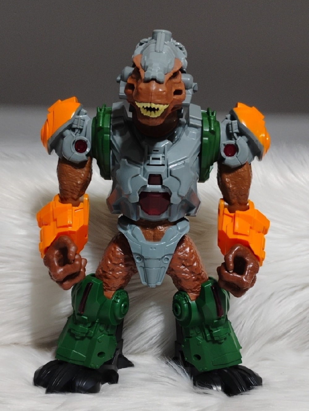 Reptile Rexobot Warrior Action Figure - Works Great Missing Weapons (C-20)